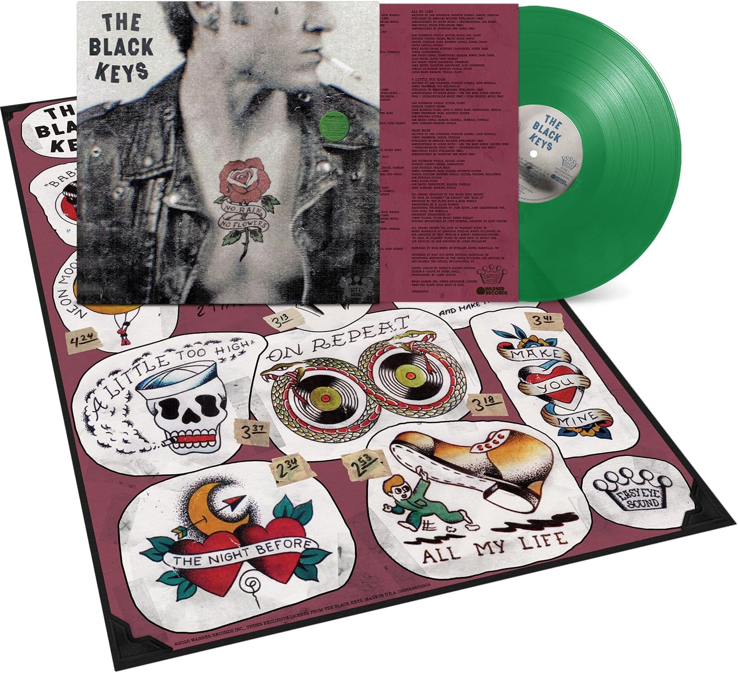 The Black Keys - No Rain, No Flowers - Color Vinyl |