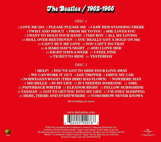 1962-1966 (Red Album 2023 version)